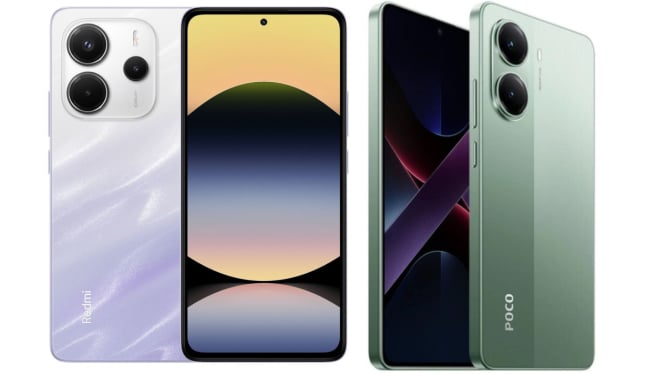 Redmi Note14 dan Poco X7