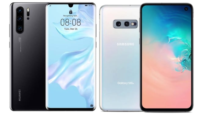 Huawei P30 Pro dan Samsung Galaxy S10e