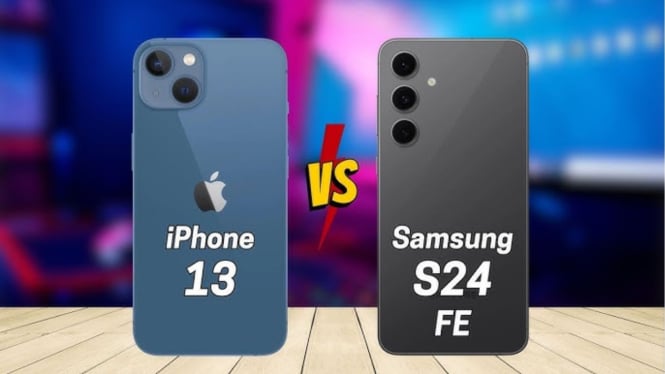 iPhone 13 dan Samsung Galaxy S24 FE