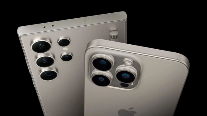 iPhone 16 Pro dan Samsung Galaxy S25 Ultra
