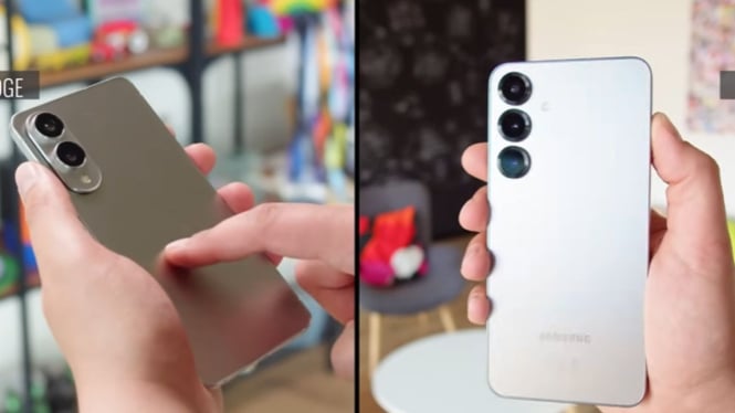 Samsung Galaxy S25 Edge dan Galaxy S25 Plus