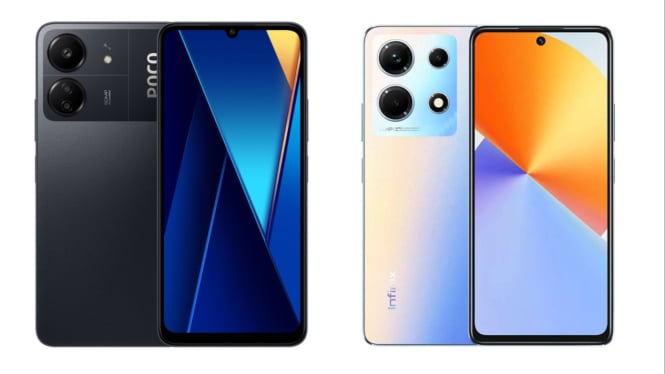 Poco C65 dan Infinix Note 30