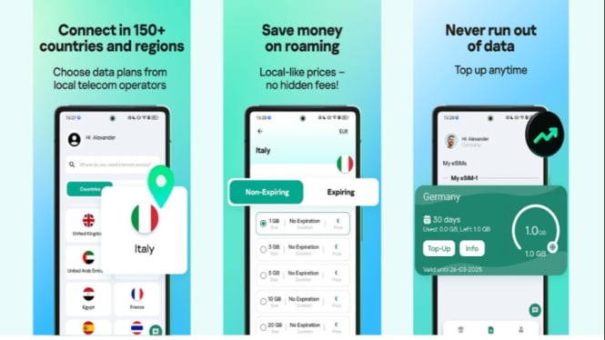 eSIM Kaspersky.