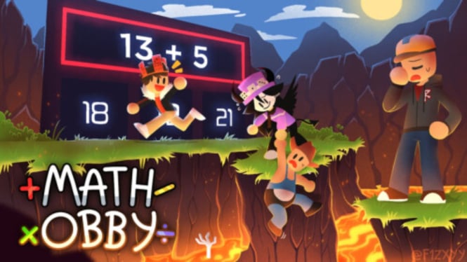 Math Obby by Math Games, Roblox