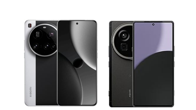 Xiaomi 15 ultra dan Sharp Aquos R9 Pro