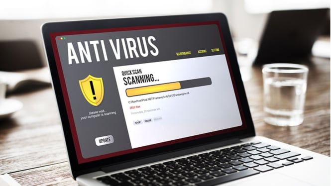 Ilustrasi anti virus