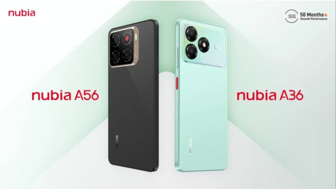 Nubia A36 dan A56