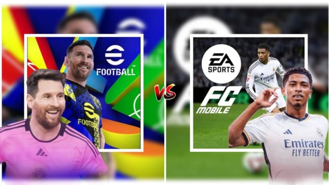 eFootball 2025 dan FC Mobile 25