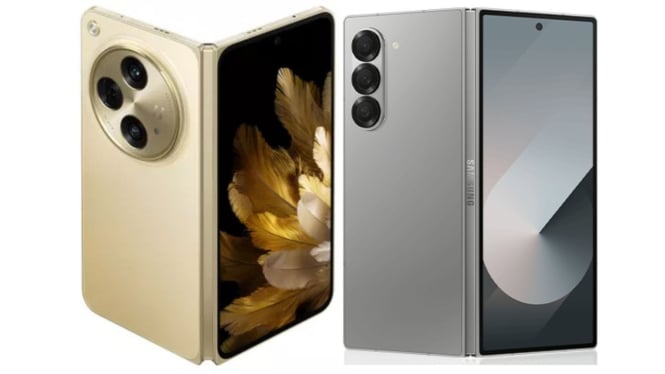Oppo Find N3 dan Samsung Galaxy Z Fold6
