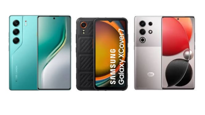 Tecno Camon 40, Itel S25 Ultra, Samsung Galaxy XCover 7