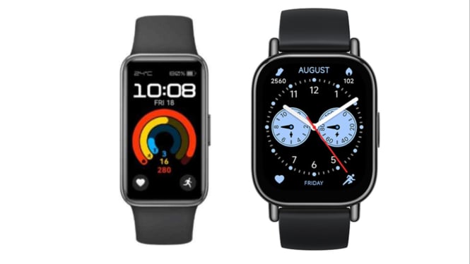 Huawei Band 9 dan xiaomi Watch 5 Lite