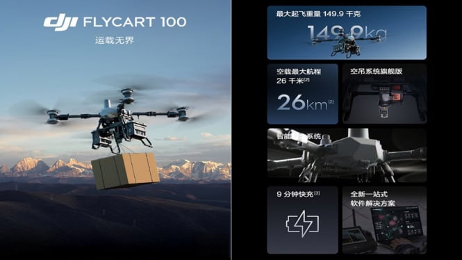 Drone DJI FlyCart 100