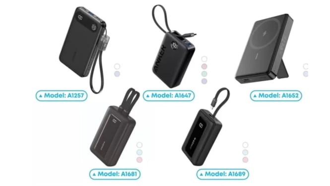 Anker Tarik 5 Power Bank dari Pasaran