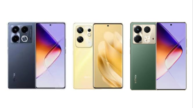 Infinix Note 40, Infinix Zero 30 4G dan Infinix Note 40 Pro