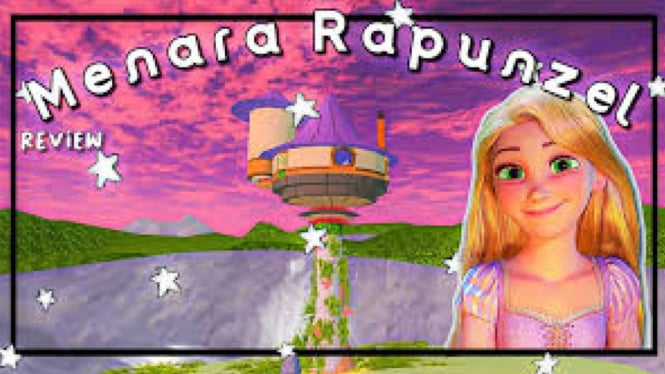 Lokasi Menara Rapunzel di Sakura School Simulator