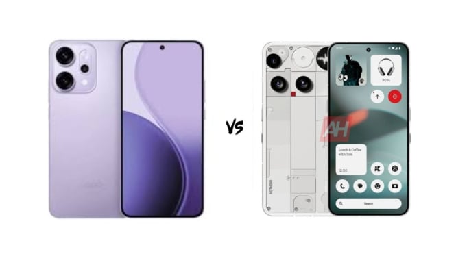 Oppo Reno 14 Pro Vs Nothing Phone 3