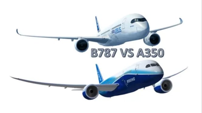 Boeing 787 Dreamliner vs Airbus A350