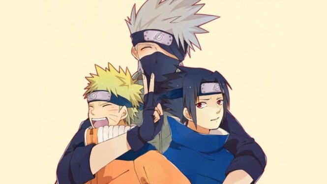 Naruto, Sasuke dan Kakashi