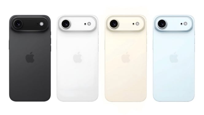 Bocoran warna iPhone 17 Air