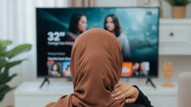 Ilustrasi smart tv 32 inch