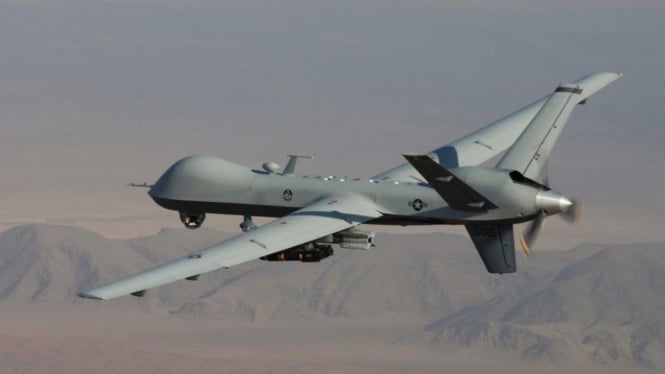 Drone Tempur General Atomics MQ-9 Reaper militer Amerika Serikat