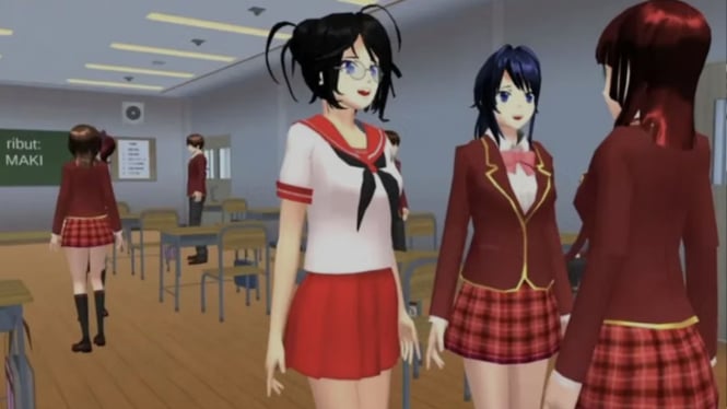 Cara Menjadi Guru di Sakura School Simulator