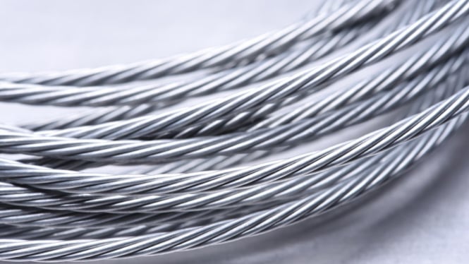 Teknologi tali baja (wire rope).