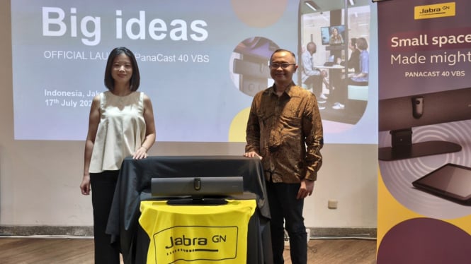 Peluncuran Jabra PanaCast 40 VBS.