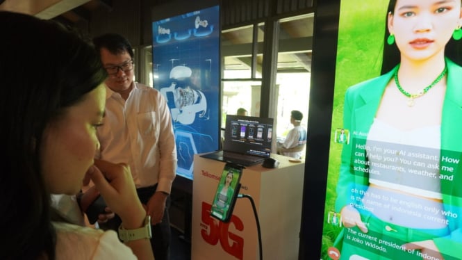 Jaringan 5G Telkomsel.