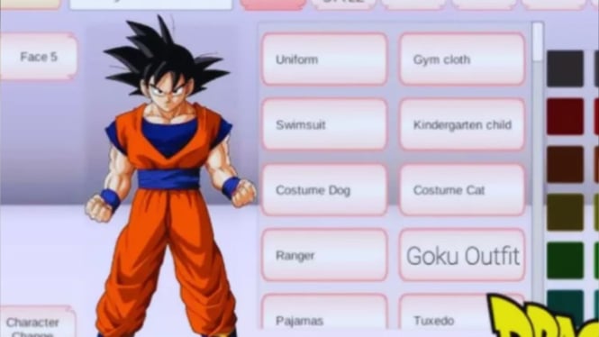 Cara Bikin Goku dan Vegeta di Sakura School Simulator!