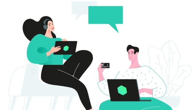 Ilustrasi Gen Z.