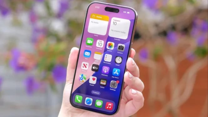 Ilustrasi iPhone/ios 18.6