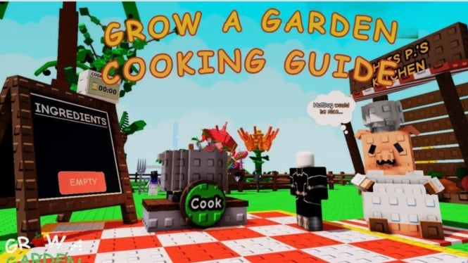 Resep Rahasia di Game Grow a Garden Roblox