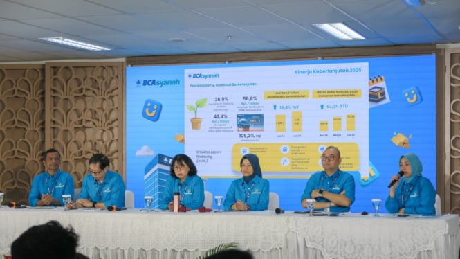 Jajaran Direksi BCA Syariah.