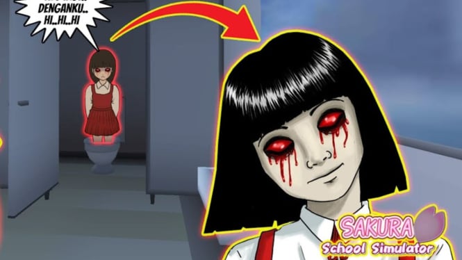 Cara Panggil Hantu di Sakura School Simulator