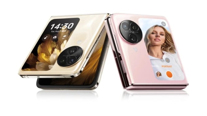 Ponsel Flip Oppo