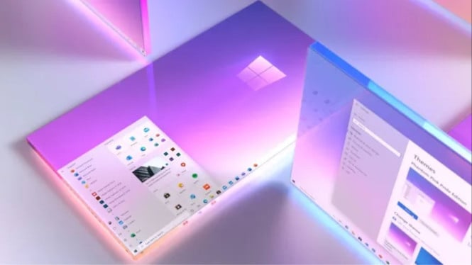 Ilustrasi Microsoft terbaru