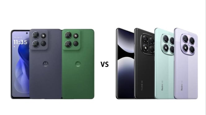 Motorola G86 Power 5G vs Redmi Note 14 Pro 5G