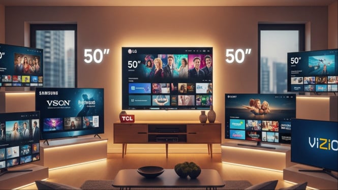 Rekomendasi Smart tv 50 inci