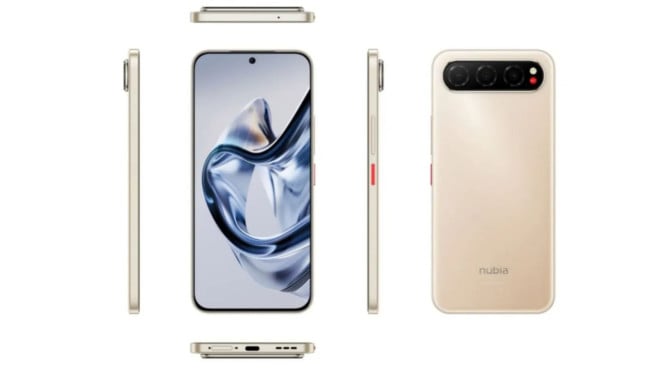Desain Nubia Air mirip iPhone 17