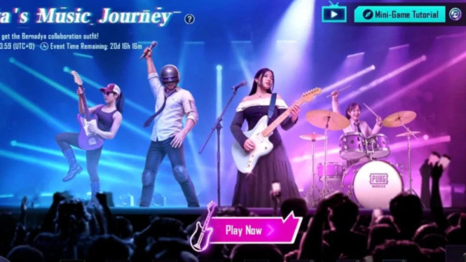 PUBG Mobile Gandeng Bernadya