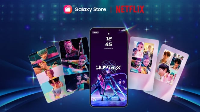 Samsung Rilis Tema KPop Demon Hunters Gratis