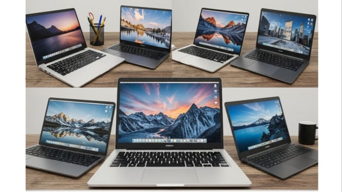 10 Laptop Terbaik 2025