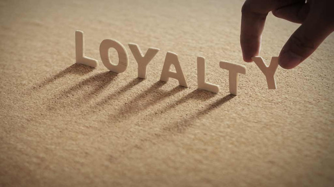 Ilustrasi loyalitas.