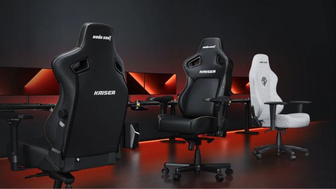 Ilustrasi Kursi Gaming/AndaSeat Kaiser 4 Series