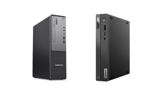 Desktop ThinkCentre Neo 30s Gen 5 dan Neo 50q Gen 4