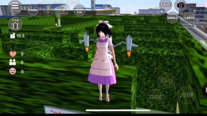 Labirin Sakura School Simulator