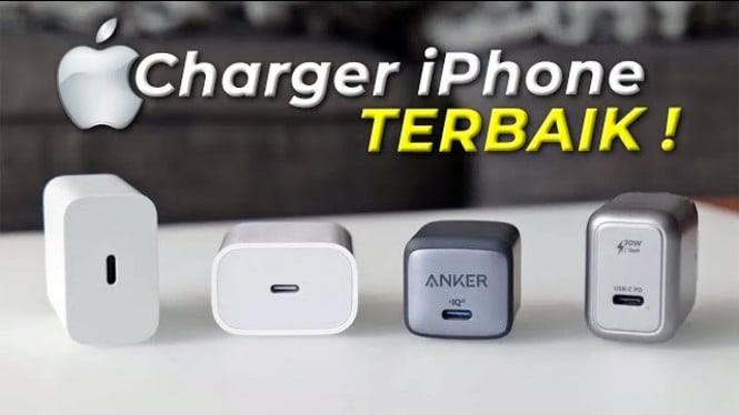 5 Charger iPhone Terbaik