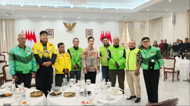 Wapres Gibran bertemu perwakilan ojol di Istana Wapres