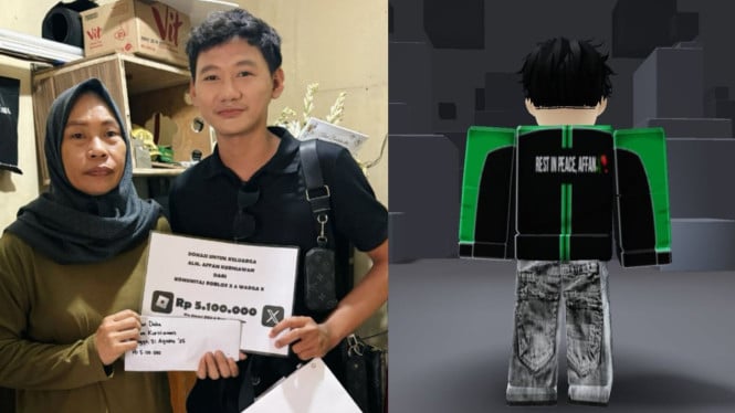 Komunitas Roblox Galang Donasi untuk Keluarga Affan Kurniawan